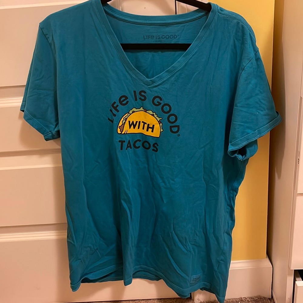Life Is Good With Tacos tshirt